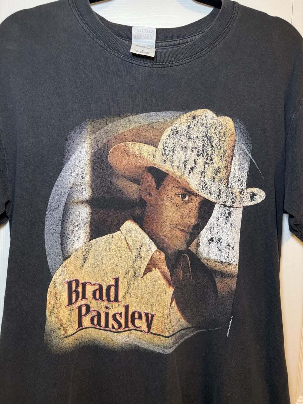 Vintage 2003 Brad Paisley Country Music Graphic T-Shirt